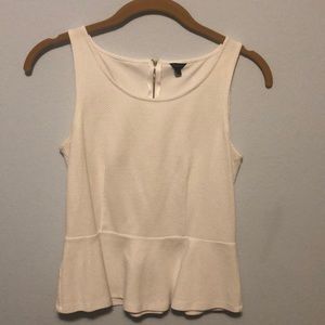 Ann Taylor Peplum Tank Top